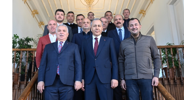 Başkan Cüneyt Yüksel İstanbul Valisi Ali Yerlikaya’yı Ağırladı