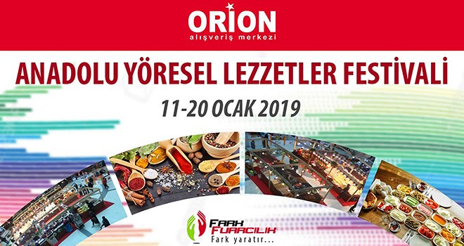 Lezzet Festivali Orion’da Başlıyor