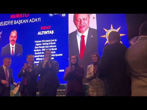 AK Parti Tekirdağ’ın İlçe Belediye Başkan Adaylarını Açıkladı
