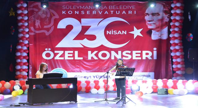 Süleymanpaşa Belediyesi'nden Müthiş 23 Nisan Kutlaması