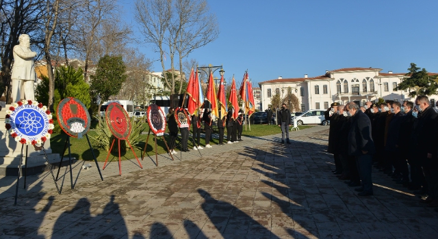 Başkan Cüneyt Yüksel Namık Kemal’i Anma Törenine Katıldı