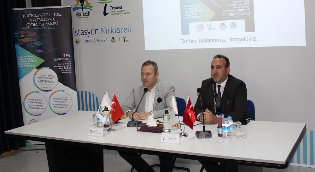 İstasyon Kırklareli Girişimcilik Programı Kamuoyuna Tanıtıldı