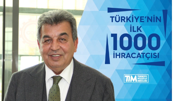 TİM’in ‘En Büyük 1000 İhracatçı-2021’ Listesinde ÇOSB’den 30 Firma