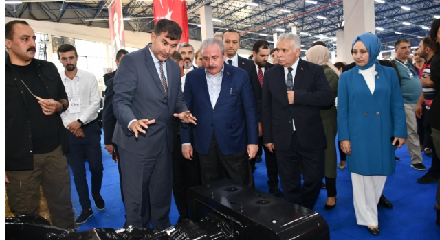 TBMM Başkanı Mustafa Şentop Çerkezköy Endüstriyel Fuarı’nın Açılışını Gerçekleştirildi