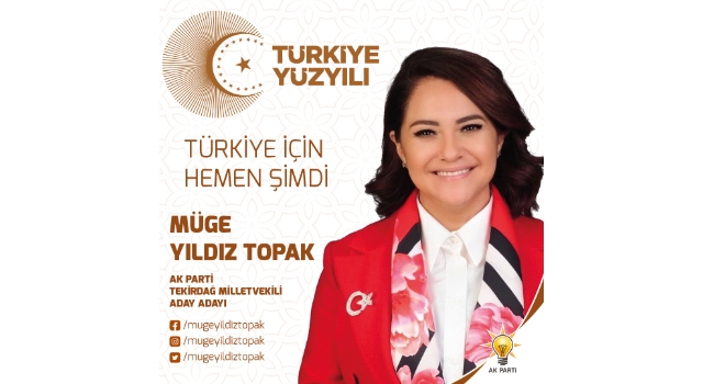 Müge Yıldız Topak AK Partiden Milletvekili Aday Adaylığı Açıkladı