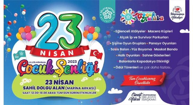 Süleymanpaşa Belediyesi 23 Nisan Çocuk Şenliği