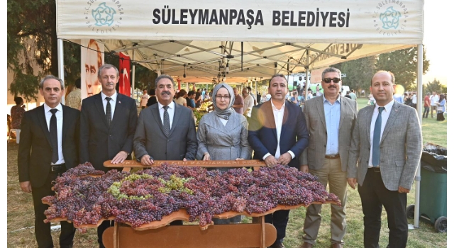 Süleymanpaşa Bağbozumu Şenliği Büyük İlgi Gördü