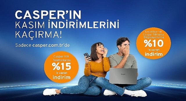 Casper ’dan kasım ayına özel indirim fırtınası