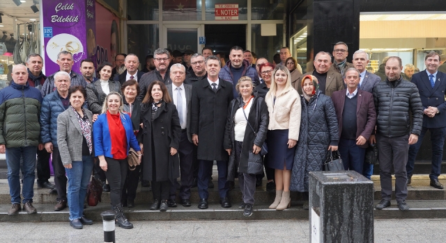 Ahmet Sarıkurt’a Hemşehri Derneklerini Ziyaret Etti