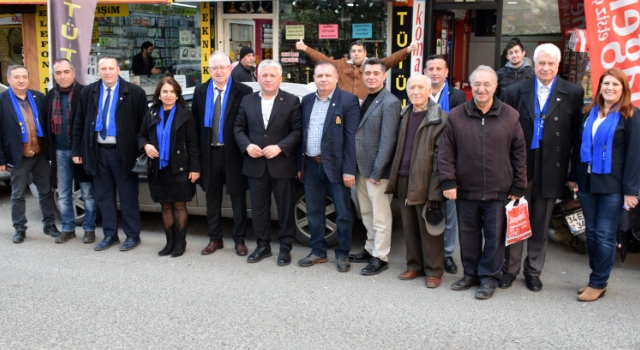 İYİ Parti Çorlu Belediye Başkan Adayı Akın Yılmaz Çorlu'yu Adım Adım Dolaşıyor