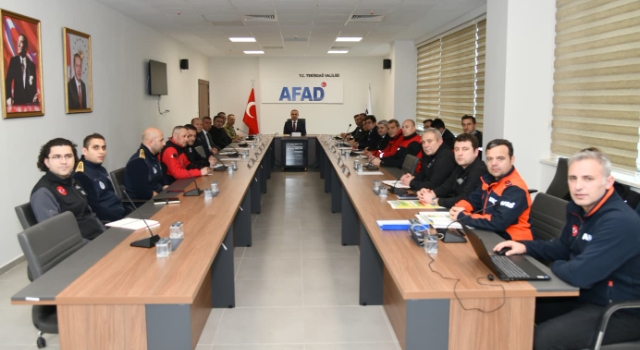 AFAD Ekiplerinin Mahalle Bazlı Müdahale Alanları Belirlendi