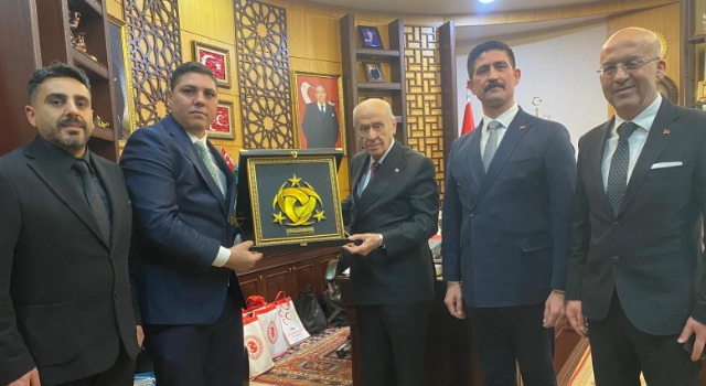 Trakya Şanlıurfalılar Derneği’nden MHP Genel Başkanı Devlet Bahçeli’ye Ziyaret