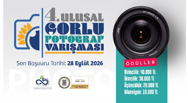 4. Ulusal Çorlu Fotoğraf Yarışması Başladı