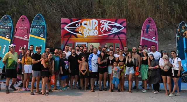 Alkaya Sahilinde SUP Board İskelesi Hizmete Girdi