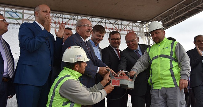 Süleymanpaşa Otobüs Terminali'nin Temeli Atıldı