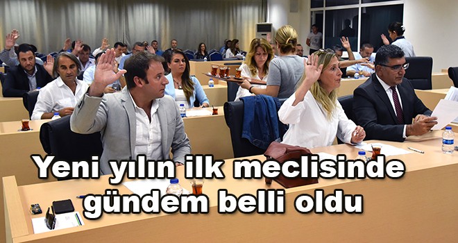 Çorlu Belediye Meclisi’nin yeni yılın ilk toplantısında gündem belli oldu