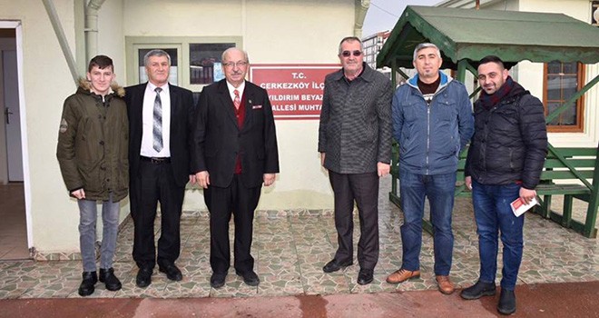 Başkan Albayrak’tan Çerkezköy İlçesi Muhtarlarına Ziyaret