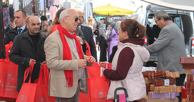 Marmaraereğlisi Belediyesi’nden Çevre Dostu Bez Torba