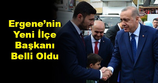 AK Parti Ergene İlçe Başkanı Belli Oldu