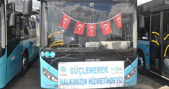 Tekirdağ’da Kurban Bayramı’nda Toplu Taşıma Ücretsiz