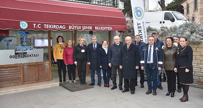 TESKİ Süleymanpaşa’ya Tahsilat Bürosu Açtı