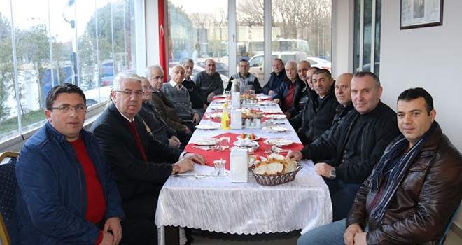 Başkan Yüksel Ergene Bulgaristan Göçmenleri Derneği ile Buluştu