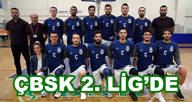 ÇBSK 2. Lig’e yükseldi