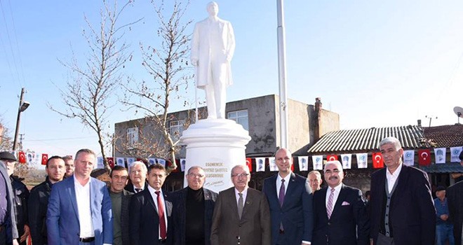 Soylu Mahallesinde Atatürk Anıtı Açılışı Gerçekleşti