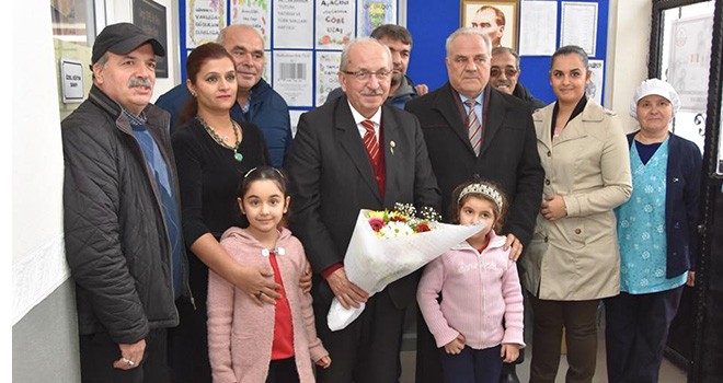 Başkan Albayrak’tan Cengiz Topel İlkokuluna Ziyaret