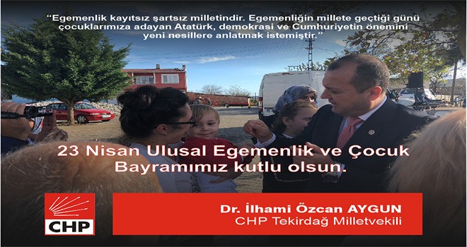 İlhami Özcan Aygun: Egemenlik Sadece Milletindir