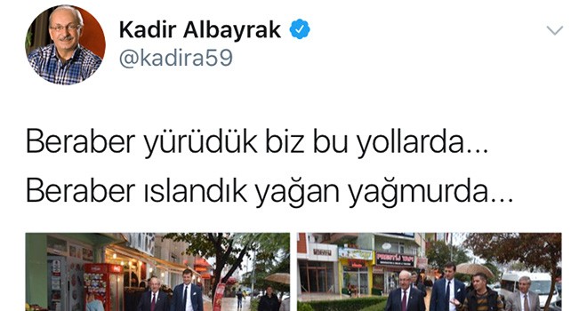 Başkan Albayrak'tan Şaşırtan Tweet!