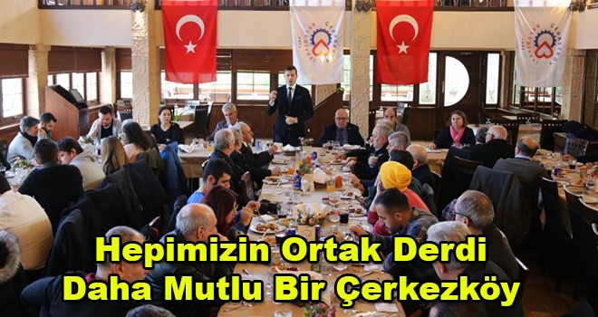 Başkan Vahap Akay Muhtarlar ve Azalar İle Buluştu