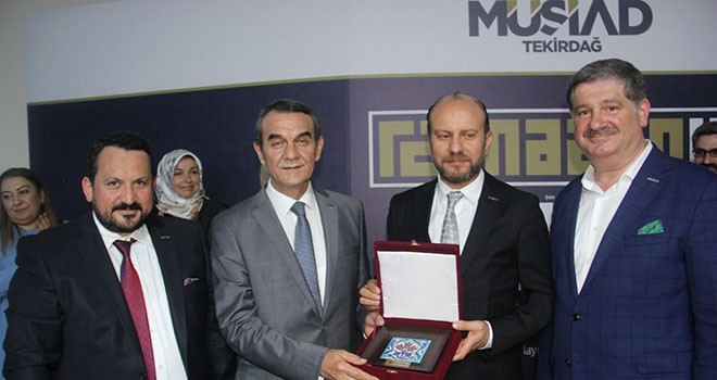 MÜSİAD Tekirdağ Şubesi’nden iftar programı