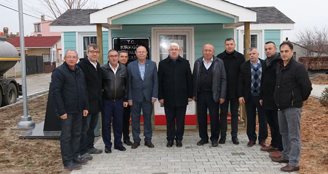 Başkan Yüksel Kırkgöz Mahallesinde Yeni Muhtarlık Binasını Ziyaret Etti