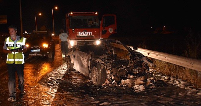 Sürücünün dikkati 4 kişiyi ölümden döndürdü