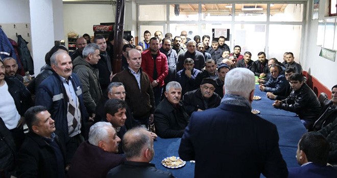 Başkan Yüksel Ergene Tokatlılar Derneğinin Toplantısına Katıldı