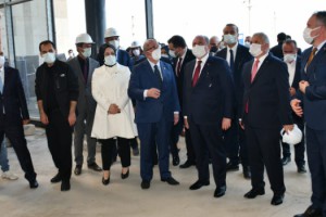 TBMM Başkanı Şentop'tan Süleymanpaşa Otobüs Terminali İnşaatına Ziyaret