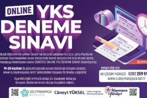 Süleymanpaşa Belediyesinden Çevrimiçi Sınav