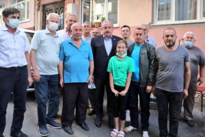 TBMM Başkanı Mustafa Şentop Esnafları Ziyaret Etti