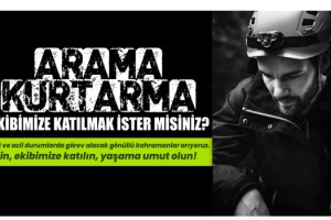 Arama-Kurtarma Ekibi Başvuruları Devam Ediyor