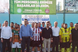 Süleymanpaşa Belediyesi Hizmet İş Sendikası Halı Saha Turnuvası Başladı