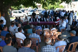 TBMM Başkanı Mustafa Şentop Mahalleleri Ziyaret Etti