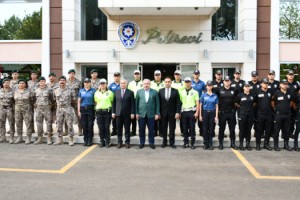 TBMM Başkanı Mustafa Şentop Tekirdağ'da Emniyet Personelinin Bayramını Kutladı