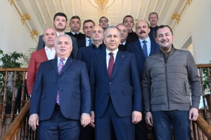 Başkan Cüneyt Yüksel İstanbul Valisi Ali Yerlikaya’yı Ağırladı