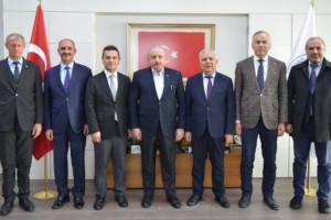 TBMM 29. Başkanı Mustafa Şentop'dan NKÜ'ye Ziyaret