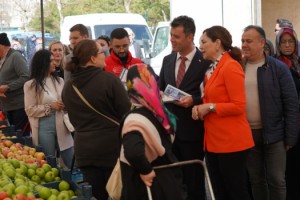 Ahmet Sarıkurt ve Candan Yüceer Seçim Çalışmalarına Devam Ediyor