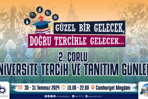 Çorlu Tercih ve Tanıtım Günleri Başlıyor