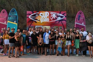 Alkaya Sahilinde SUP Board İskelesi Hizmete Girdi