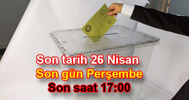 Son gün Perşembe