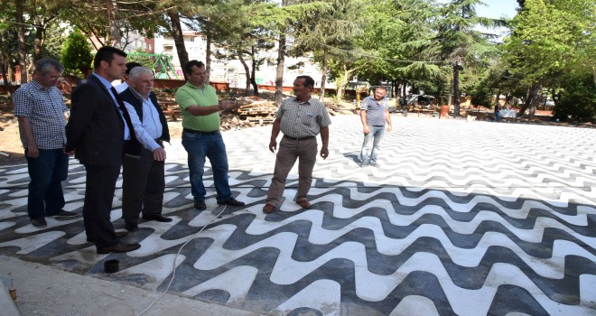Atatürk Parkı Kafe Çalışmaları Devam Ediyor